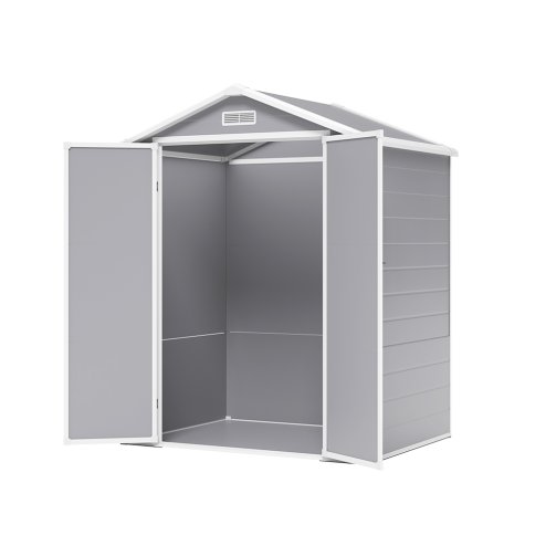 Living and Home Plastic Outdoor Garden Storage Shed