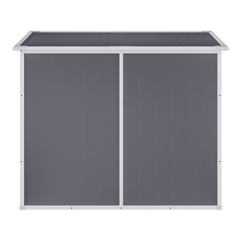 Living and Home 6x4FT Outdoor Plastic Garden Storage Shed