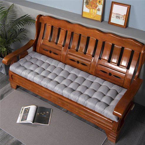 Living and Home Non-slip Sun Lounger Cushion for Garden Patio