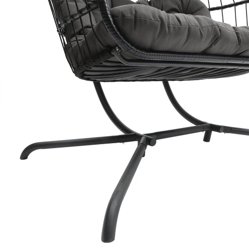 Outdoor Hanging 2-Seater Egg Chair