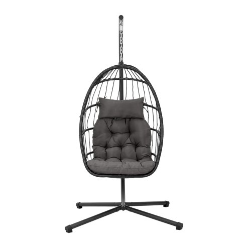 Hanging Chair with Stand and Cushion