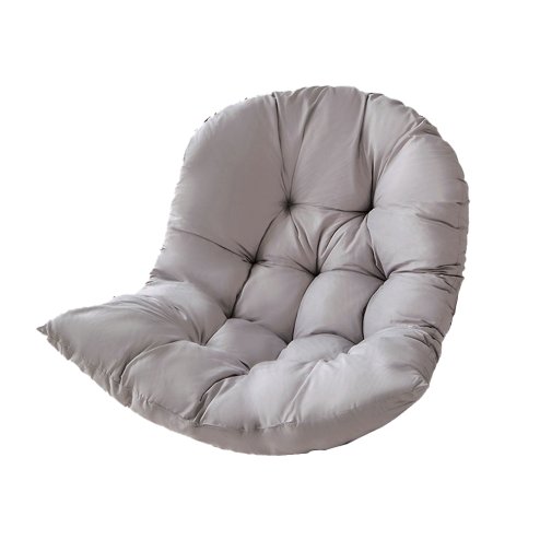 Living and Home Light Grey Thick Hanging Chair Cushion, 80cm W x 108cm H
