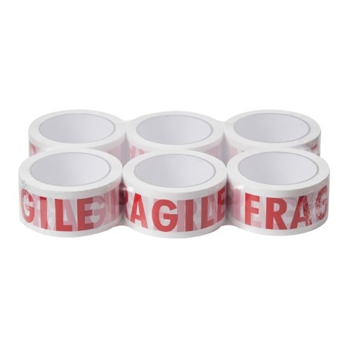 Living and Home 6 Rolls Printed Packaging Tapes