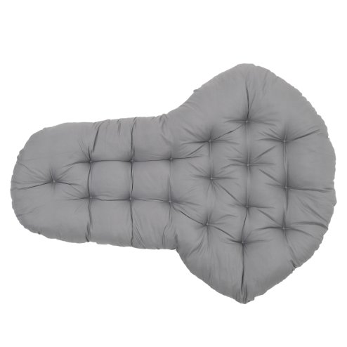 Living and Home Dark Grey Hanging Egg Chair Cushion