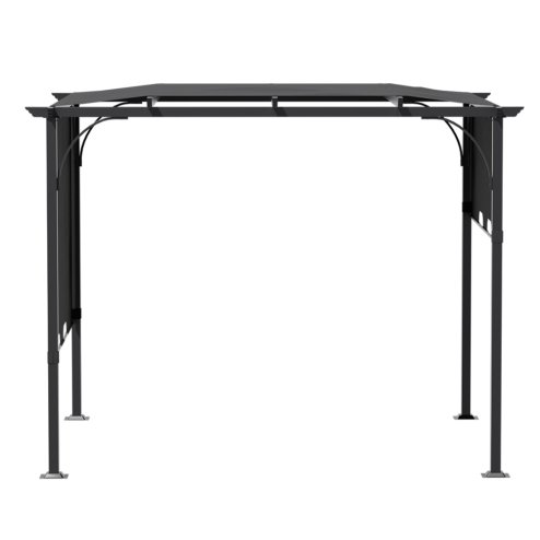 3x3m Outdoor Pergola with Adjustable Canopy