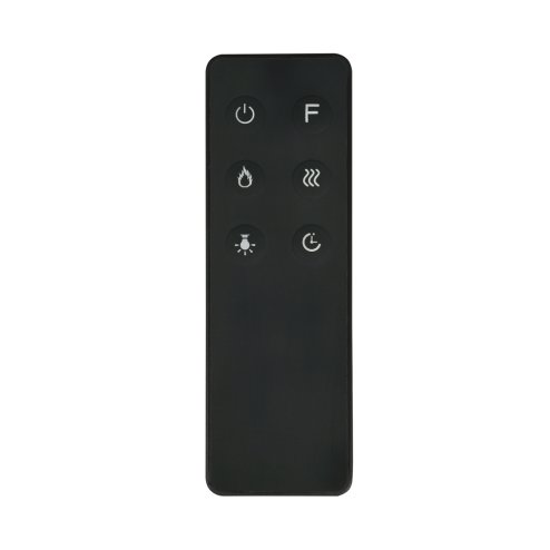 Living and Home 60 Inch Modern LED Electric Fireplace with Remote Control 12 Flame Colours