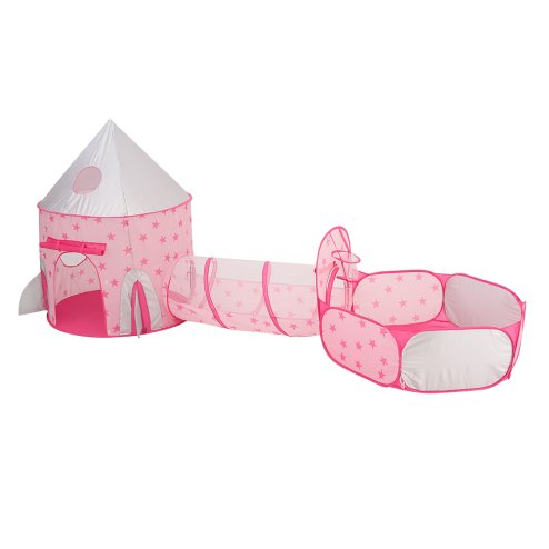 Living and Home Kids Pop-up Play Tent, Tunnel and Ball Pit Set