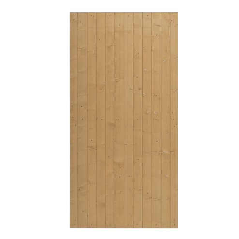 Living and Home 100cm W X 183cm H Garden Flat Top Pine Wood Gate Kit