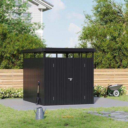 6.56 x 8.46FT Metal Garden Tool Shed
