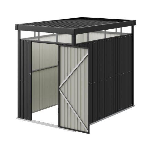 5.31 x 8.46FT Outdoor Metal Garden Storage Shed