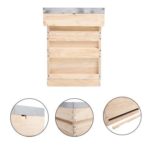 Wooden Beehive Starter Kit
