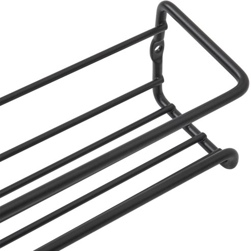 Living and Home Wall Mount Metal Wire Spice Rack Set of 4