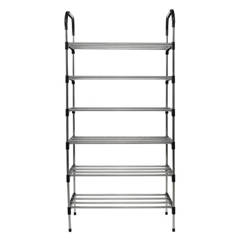 Living and Home 6-Tier Galvanised Steel Shoe Rack