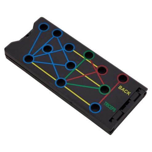 Living and Home Foldable Push-Up Board with 15 Targeted Angles