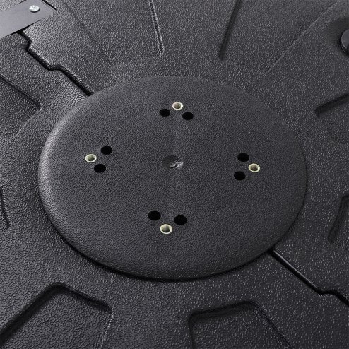 Living and Home 100L HDPE Square Plastic Outdoor Umbrella Stand Parasol Base