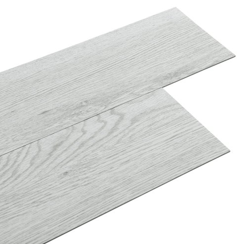 Living and Home 36pcs PVC Wooden Self-adhesive Laminate Flooring Planks for Home Decor