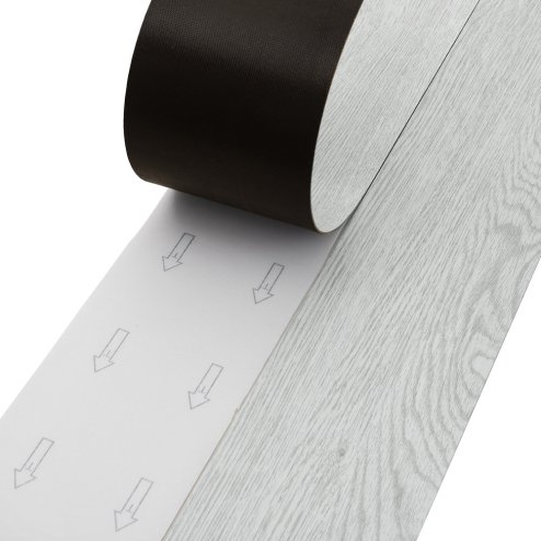 Living and Home 36pcs PVC Wooden Self-adhesive Laminate Flooring Planks for Home Decor