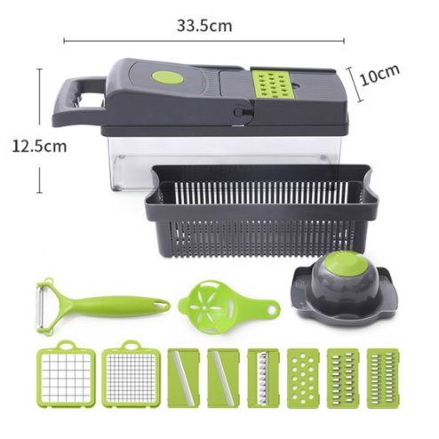 Living and Home Multifunctional Vegetable Slicer Set
