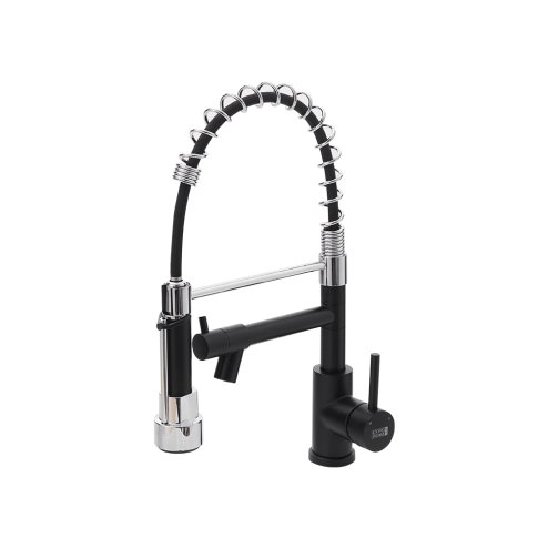 Living and Home Stainless Steel Kitchen Faucet with Pull Down Spring Spout and Pot Filler