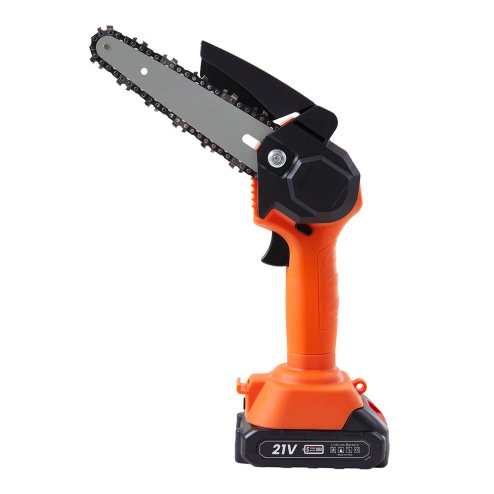 Living and Home 2-in-1 Cordless Pole Saw & Handheld Chainsaw for High Branches & Gardening, 500W