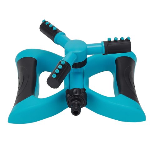 Living and Home 360 Degree 3 Arm Rotating Garden Sprinkler