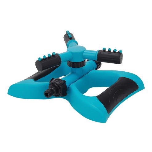Living and Home 360 Degree 3 Arm Rotating Garden Sprinkler Image