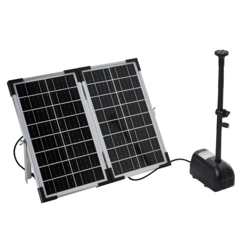 Living and Home 20W Outdoor Solar Fountain Pump Kit