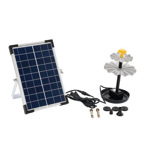 Living and Home 6W Solar Fountain Pump