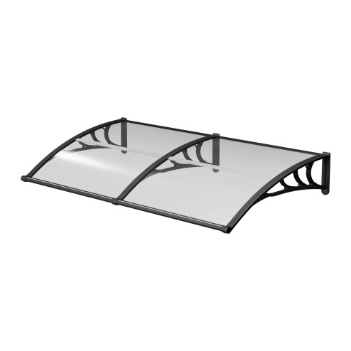 Living and Home Outdoor Door Canopy Window Awning with Drainage Channel