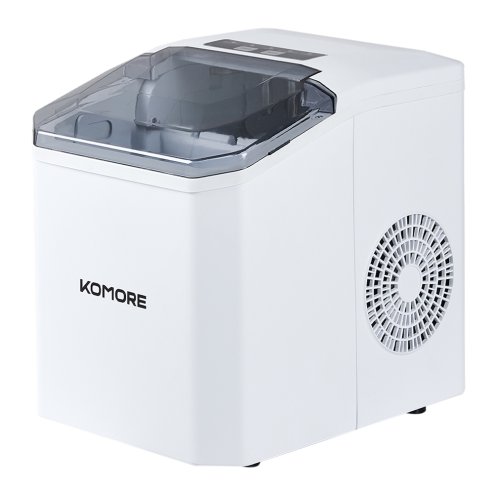 Living and Home 1.3L Ice Maker Machine with Ice Scoop & Basket