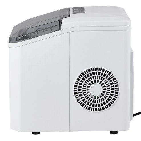 Living and Home 1.3L Ice Maker Machine with Ice Scoop & Basket