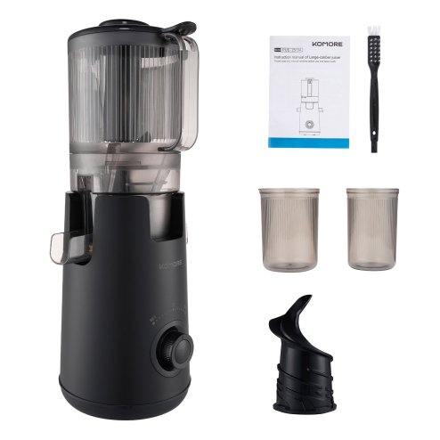Living and Home 300W Cold Press Juicer Slow Masticating Machine