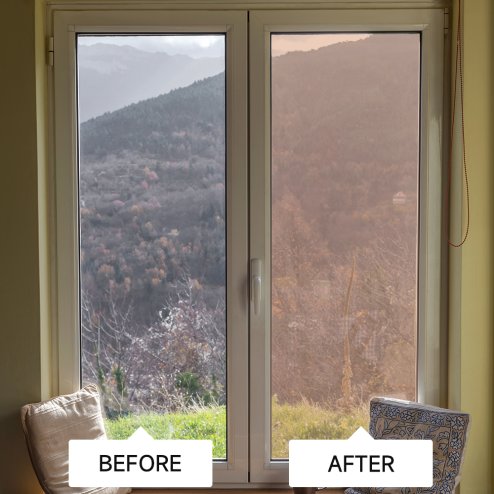 Living and Home One Way Window Privacy Film for Sun Blocker 76cm x 200cm