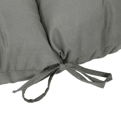 Living and Home Non-slip Garden Chair Cushion with Back for Indoor Outdoor, 110cm (W) x 50cm (D) x 15cm (H)