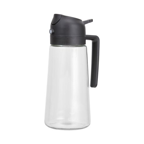 Living and Home 2-in-1 Premium Glass Oil Sprayer & Dispenser, 470ml