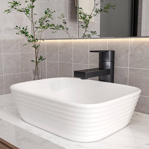 Living and Home Bathroom Tap Basin Mixer with Single Lever