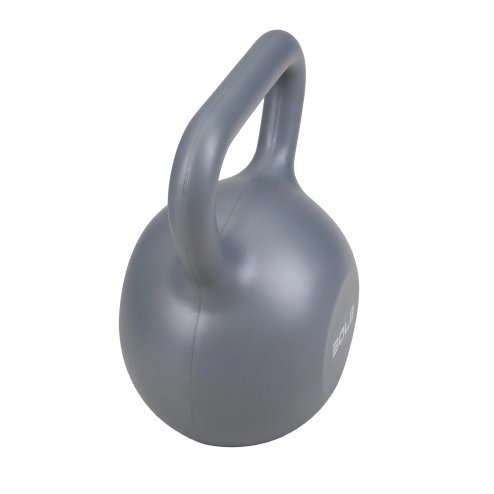 Grey 30lbs Strength Training Kettlebell with Non-Slip Handle