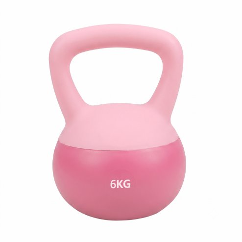 6kg Strength Training Soft Kettlebell with Non-Slip Handle
