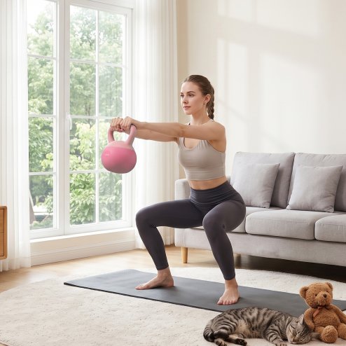 10kg Strength Training Soft Kettlebell with Non-Slip Handle