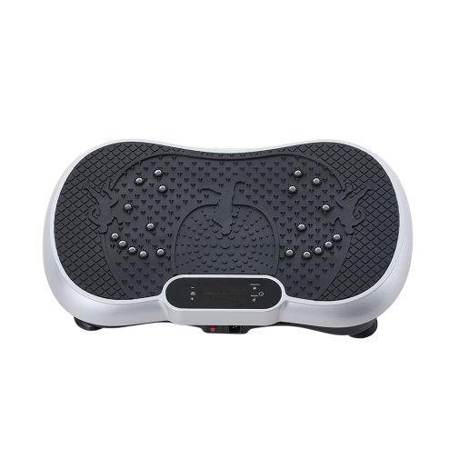 Vibration Plate Exercise Machine with Resistance Bands