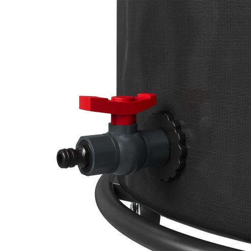 114L Portable Rain Barrel with Castors