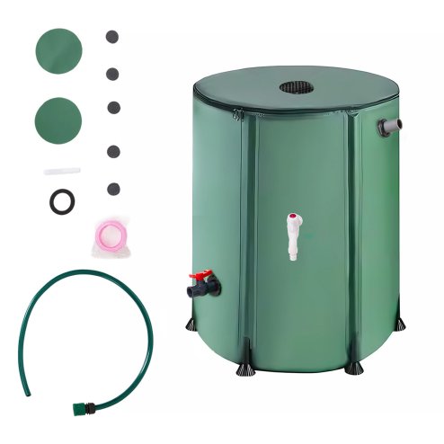 380L Collapsible Rain Barrel with Filter