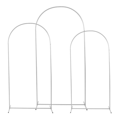 3pcs 180/200/220cm Height Metal Arch Wedding Backdrop Stand Prop Decor