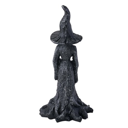 Living and Home Halloween Resin Witch Figurine Tabletop Ornament for Home Decor