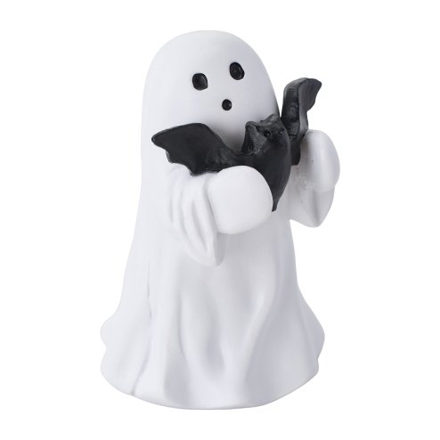 Living and Home Halloween Ghost Hugging Bat Figurine