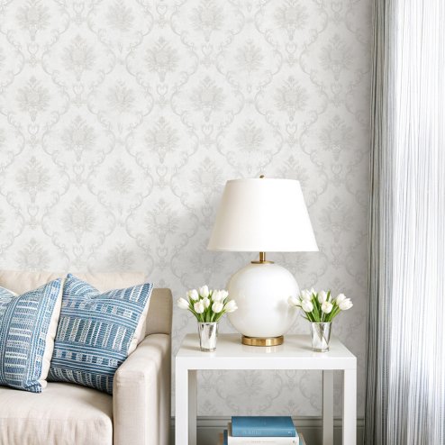 Non-Pasted Non-Woven 3D Embossed Wallpaper Roll