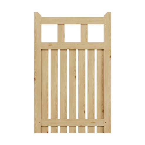 76x120cm Outdoor Wooden Garden Gate Fence Door