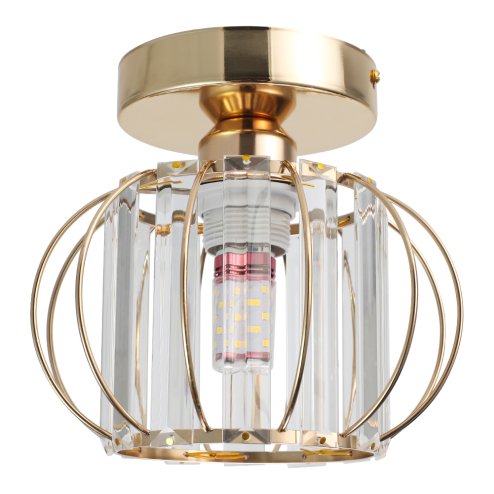 Metal Lantern Shape 1-Light Pendant Light