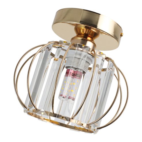 Metal Lantern Shape 1-Light Pendant Light