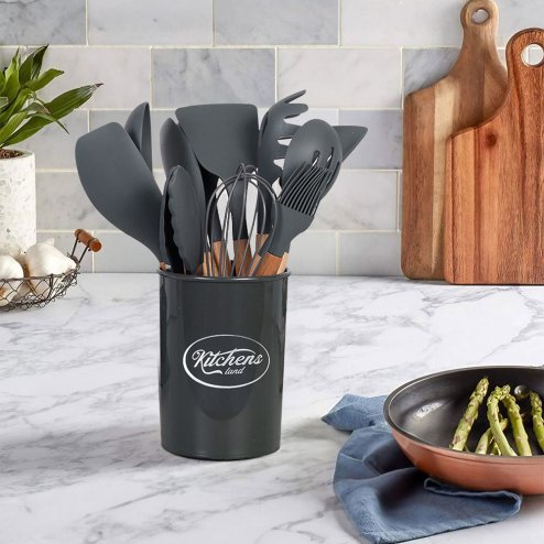 Silicone Kitchen Cooking Utensils Set